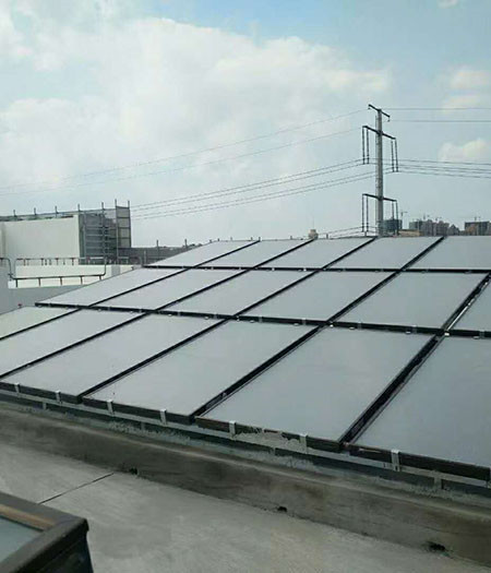 單位太陽(yáng)能空氣能熱水工程
